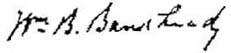 Signature of the Seaker of the House